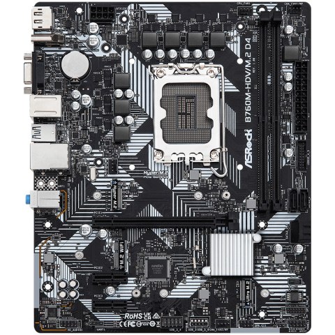 ASROCK B760M-HDV/M.2 D4 mATX LGA1700 DDR4