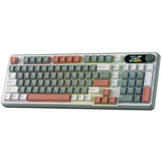ROYAL KLUDGE RK-S98 Camping Green Gaming Keyboard Brown switch