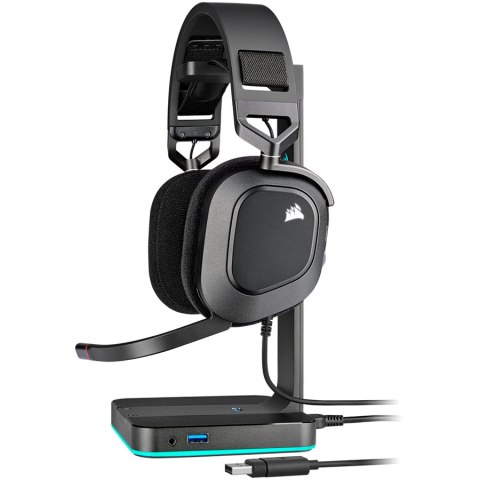 CORSAIR HS80 RGB USB Headset, Carbon - EU