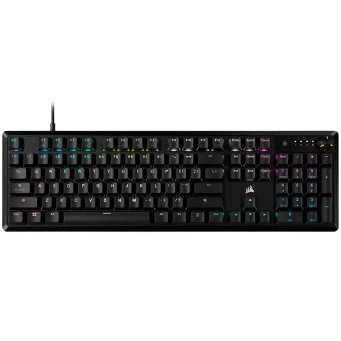 CORSAIR K70 CORE RGB Mechanical Black, Backlit RGB LED, MLX Red linear switches