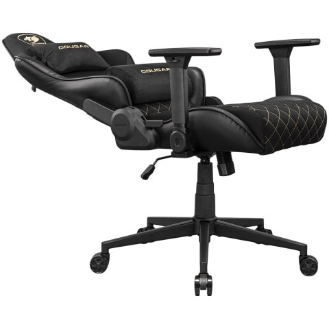 COUGAR Fotel Gamingowy Armor One V2 Gold F, Czarny