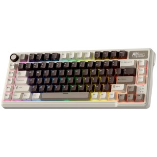 ROYAL KLUDGE RK L75 Mocha Grey Gaming Keyboard Cream switch