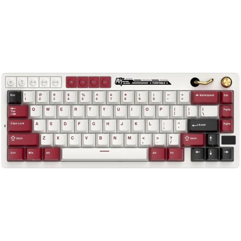 ROYAL KLUDGE RK M65 Famicom Gaming Keyboard Beige switch