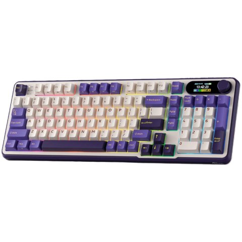 ROYAL KLUDGE RK-S98 Blackberry Mousse Gaming Keyboard Brown switch
