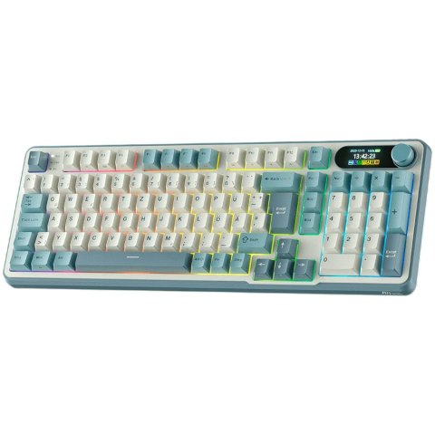ROYAL KLUDGE RK-S98 Light Cloud Gaming Keyboard Brown switch