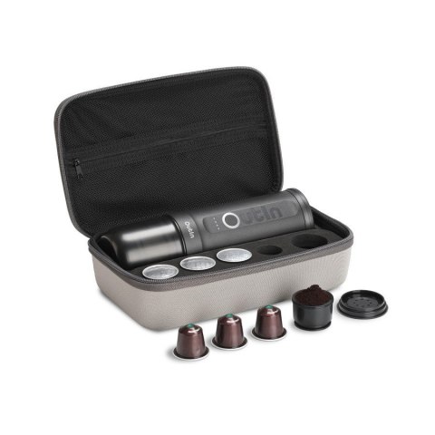 OUTIN Nano Travel Kit przenośny ekspres do kawy z etui Gwiezdna Szarość