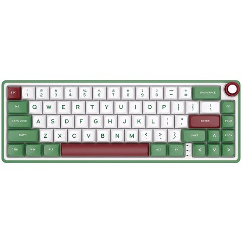 ROYAL KLUDGE R65 Green sand Gaming Keyboard Chartreuse switch