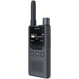 HYTERA Radio DMR+analog HYT-S35, PMR 446-446 MHz, 2200 mAh, BTV5.0, Szare