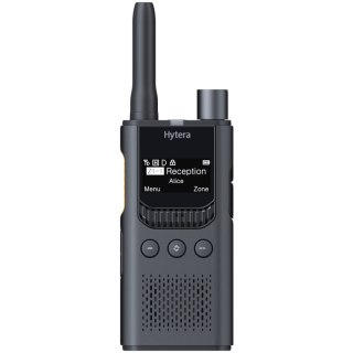 HYTERA Radio DMR+analog HYT-S35, PMR 446-446 MHz, 2200 mAh, BTV5.0, Szare