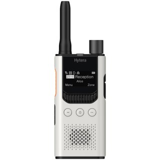 HYTERA Radio DMR+analog HYT-S35, PMR 446-446 MHz, 2200 mAh, BTV 5.0, Białe