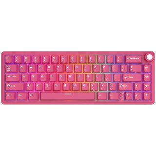 ROYAL KLUDGE R65 Berry Red Gaming Keyboard Beige Switch