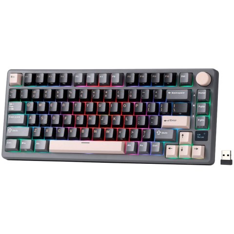 ROYAL KLUDGE RK-M75 Phantom Gaming Keyboard Cream switch