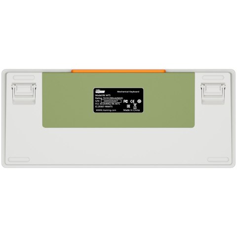 ROYAL KLUDGE RK-M75 Slate Cyan Gaming Keyboard Beige switch