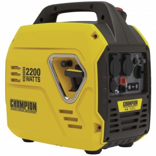 CHAMPION Generator benzynowy, 2200W, 58dB, Czarno Żółty