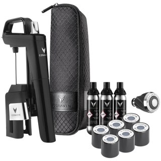CORAVIN Timeless Six Plus, System do przechowywania wina, Czarny