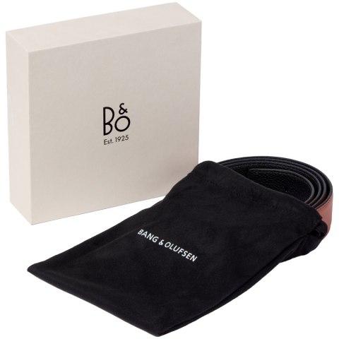 Leather Belt Black/Cognac 100