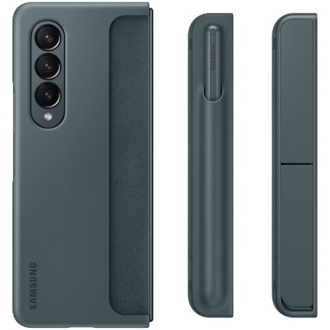 SAMSUNG Galaxy Z Fold4 Standing Cover With Pen Moss Szary